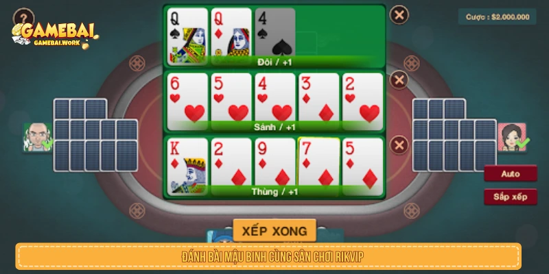 Hệ Thống Game Bài RIKVIP Bài Đổi Thưởng Nhận Quà Hot Đánh bài Mậu Binh cùng sân chơi RIKVIP