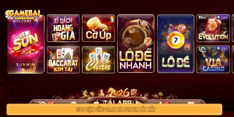Đánh Giá Game Bài Sunwin Chi Tiết Nhận Thưởng Hot Nhất Giao diện cổng game bài Sunwin bắt mắt