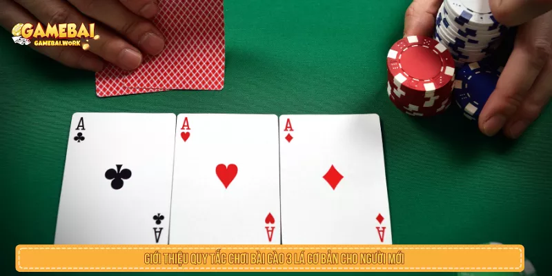 Giới thiệu quy tắc chơi bài cào 3 lá cơ bản cho người mới