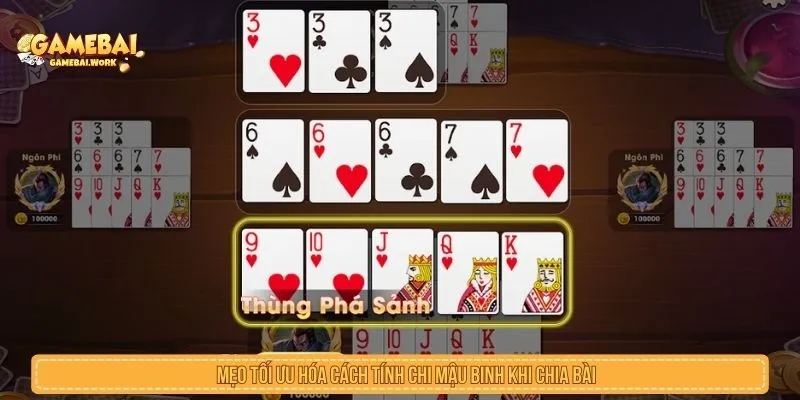 Hướng Dẫn Cách Tính Chi Mậu Binh Dễ Hiểu Và Đầy Đủ Nhất Mẹo tối ưu hóa cách tính chi mậu binh khi chia bài