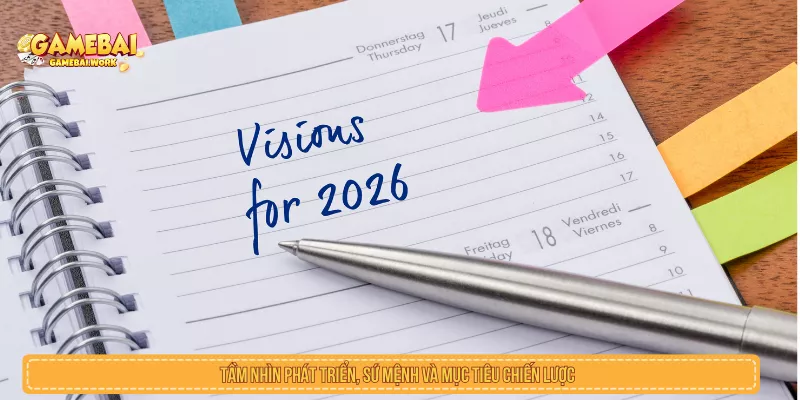 Tầm nhìn phát triển, sứ mệnh và mục tiêu chiến lược